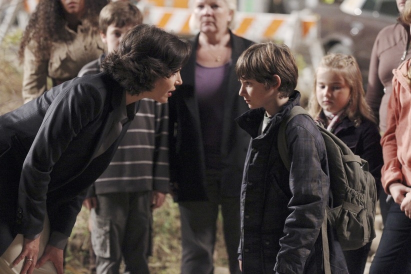 Regina Mills (Lana Parrilla) et son fils Henry Mills (Jared Gilmore)