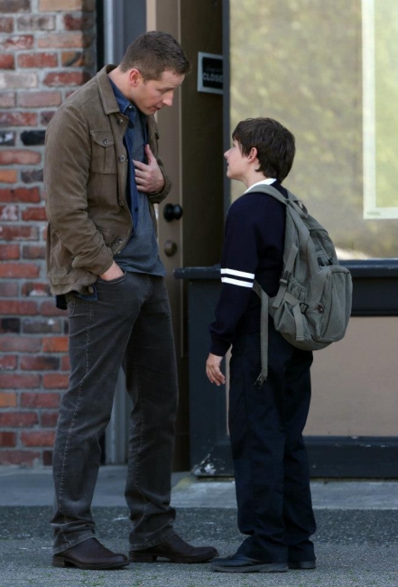 David Nolan (Josh Dallas) et Henry Mills (Jared Gilmore)